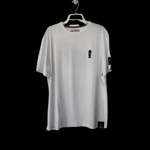 New Al Wissman Lil Woo White Tee with Black Logo